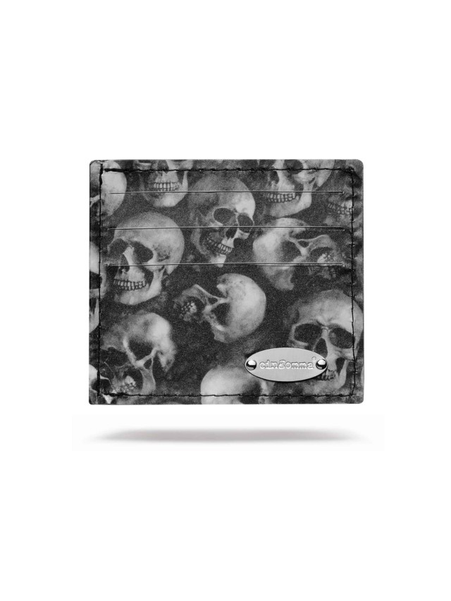 BLACK SKULLS PORTACARTE CINGOMMA