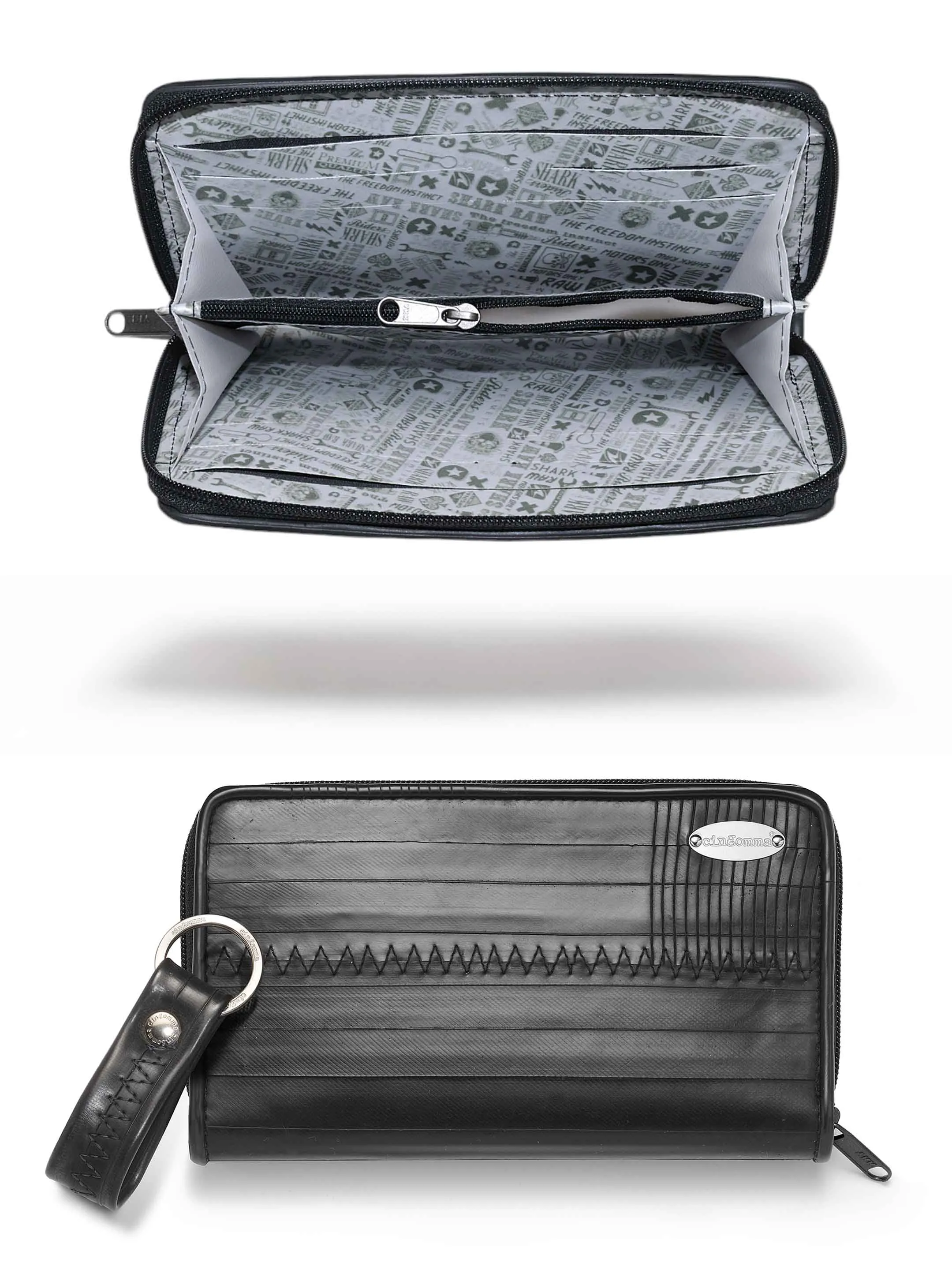 Shark Raw Portafoglio Grande Cingomma